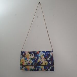 Laura Floral Print Clutch Purse